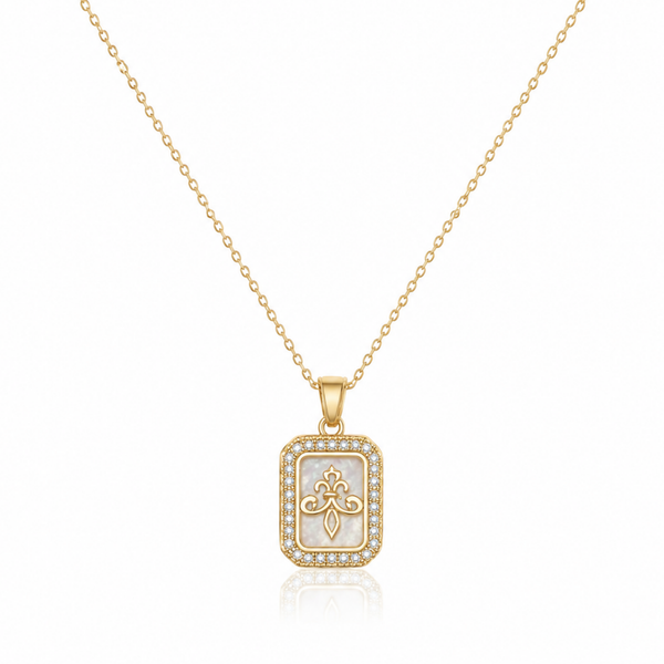 Fleur-De-Lis Pendant Necklace