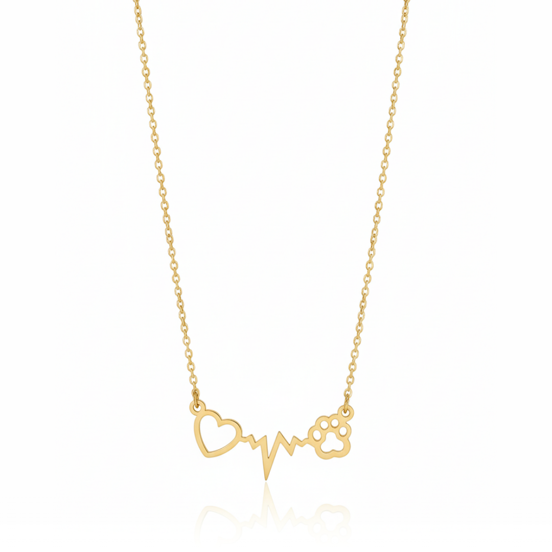Heartbeat Pendant Necklace
