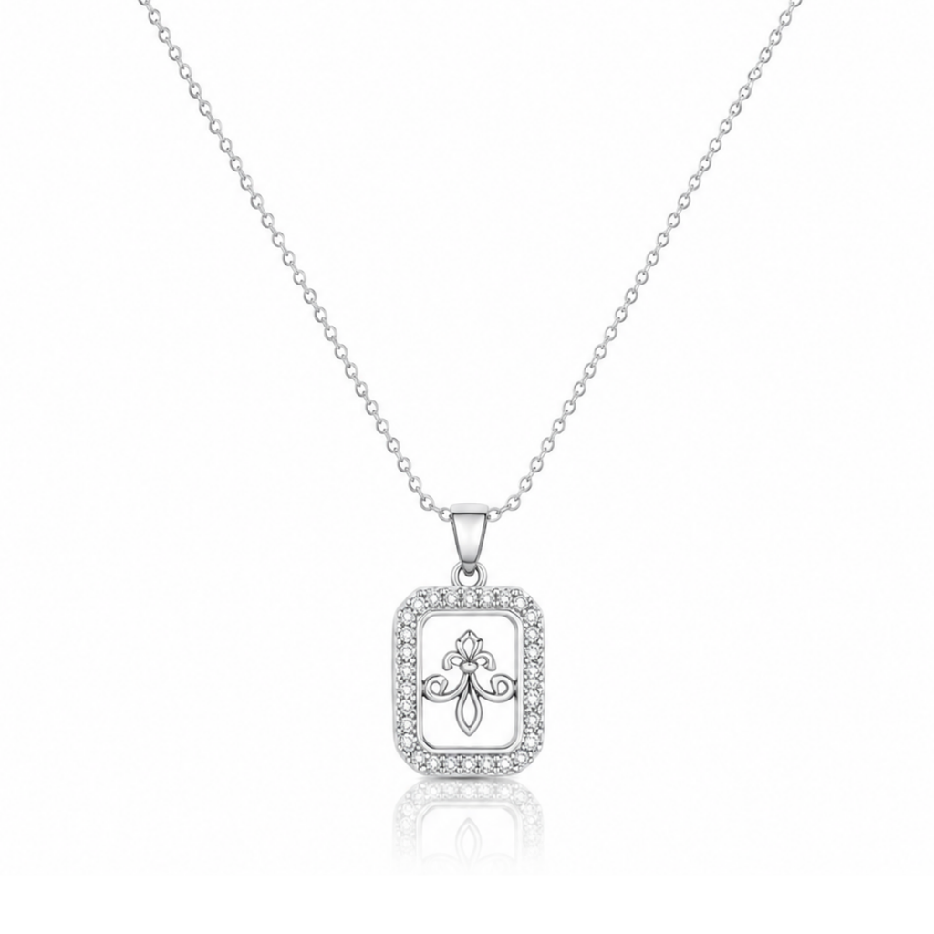 Fleur-De-Lis Pendant Necklace