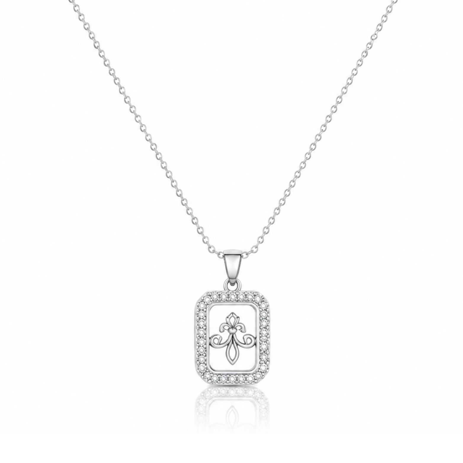 Fleur-De-Lis Pendant Necklace