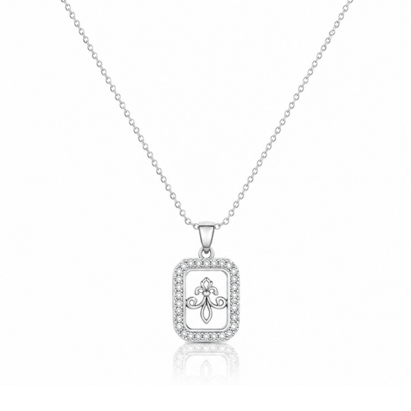 Fleur-De-Lis Pendant Necklace
