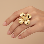 Petal Bloom ring - 18k Gold (Demi Fine)