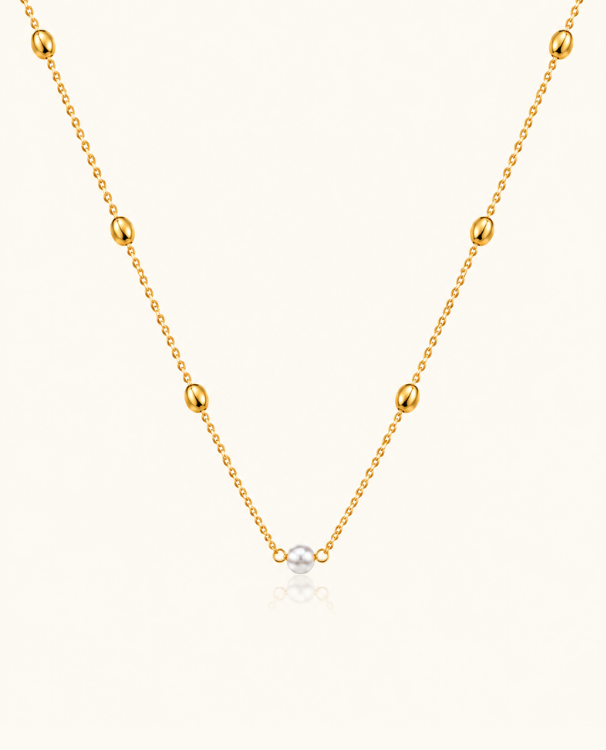 Pearl Muse Necklace - 18K Gold (Demi Fine)