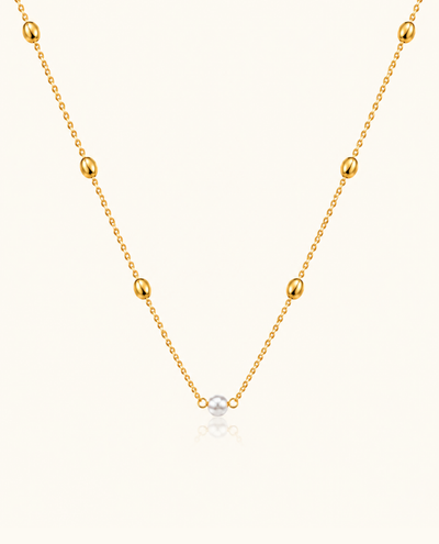 Pearl Muse Necklace - 18K Gold (Demi Fine)