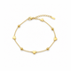 Light & Shadow Hearts Bracelet