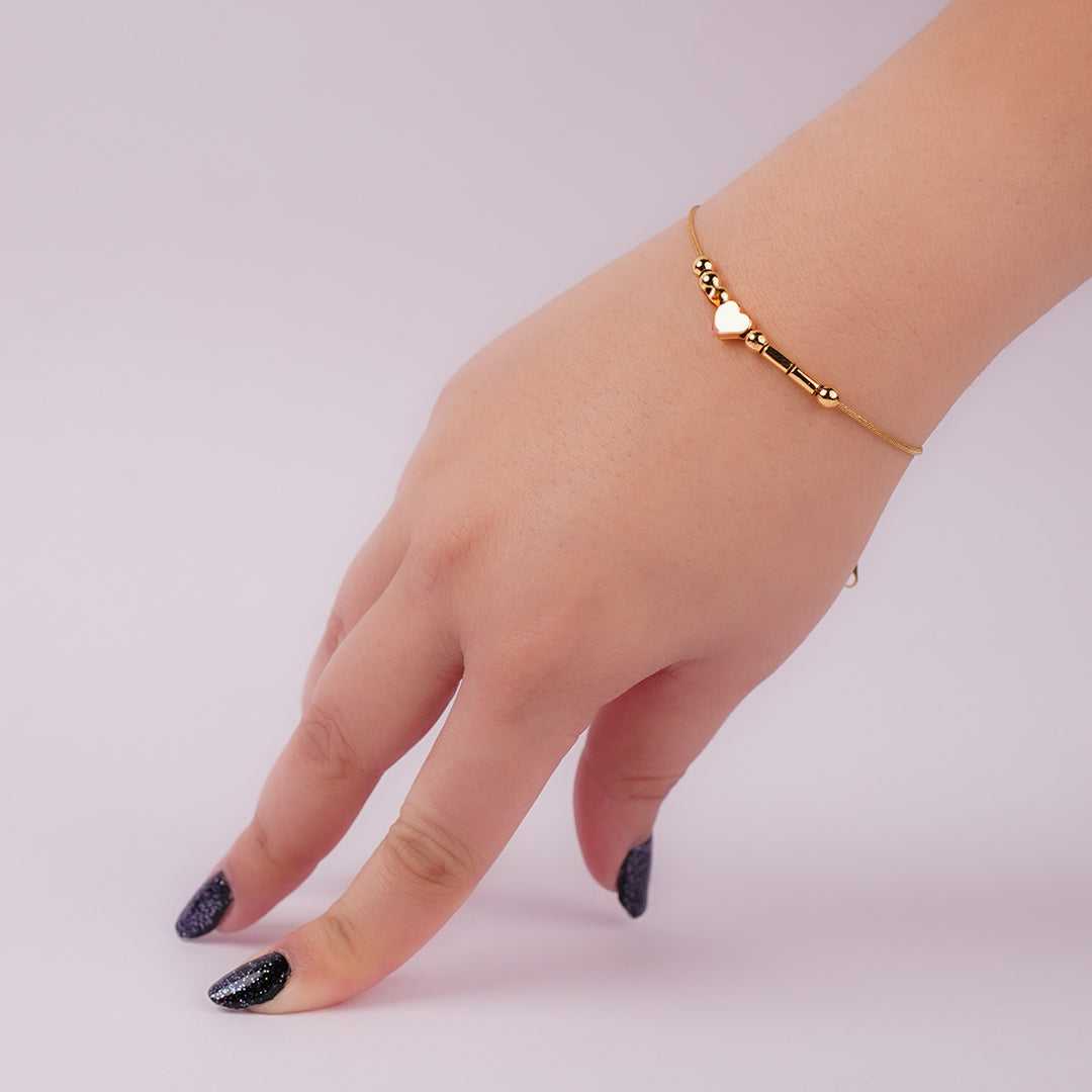 Couple Initial: Morse Code Bracelet