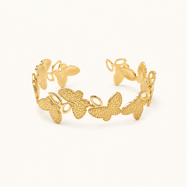 Butterfly Trail kada - 18k Gold (Demi Fine)
