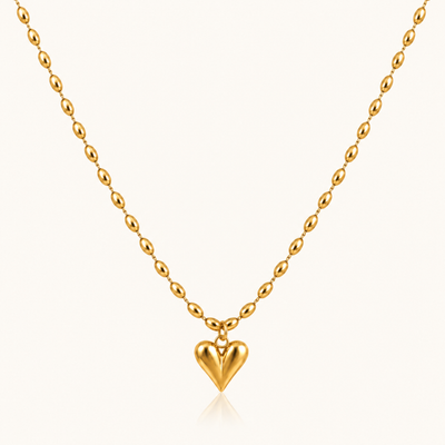 Love Drop Necklace -18k Gold (Demi Fine)