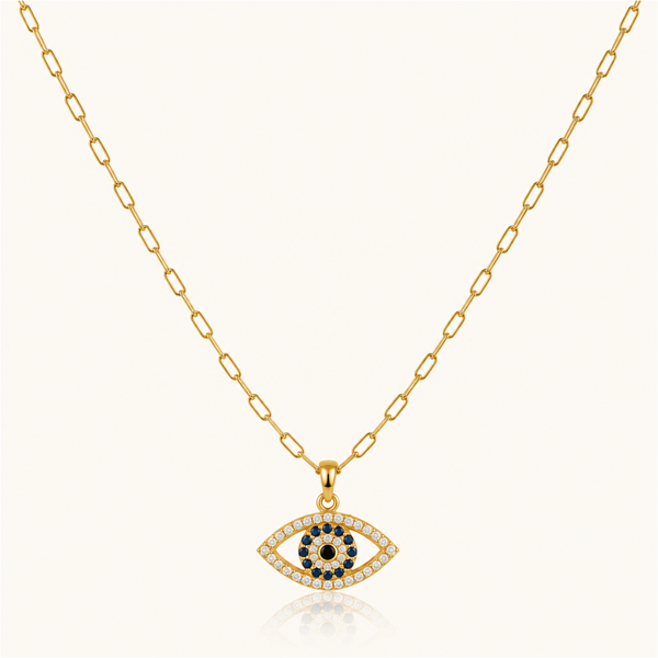 Eye Candy Necklace -18k Gold (Demi Fine)