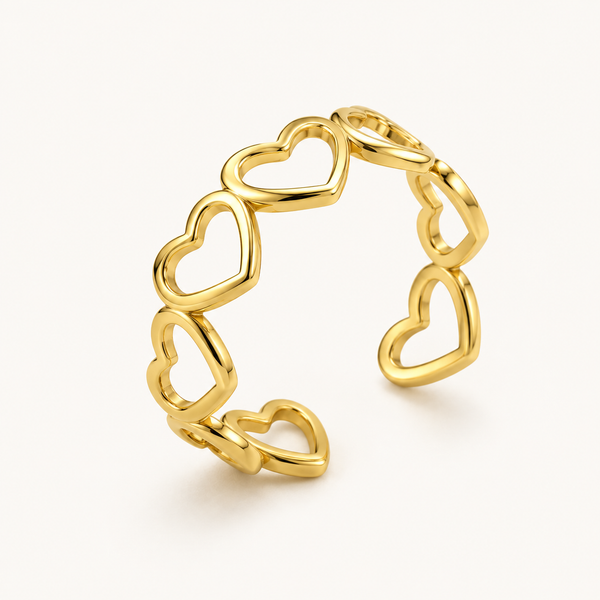 Cherish ring - 18k Gold (Demi Fine)