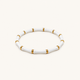 Ivory Bamboo Kada - 18k Gold (Demi Fine)