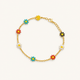 Color Bloom Bracelet - 18k Gold (Demi Fine)