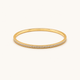 Diamond Edge Kada - 18k Gold (Demi Fine)