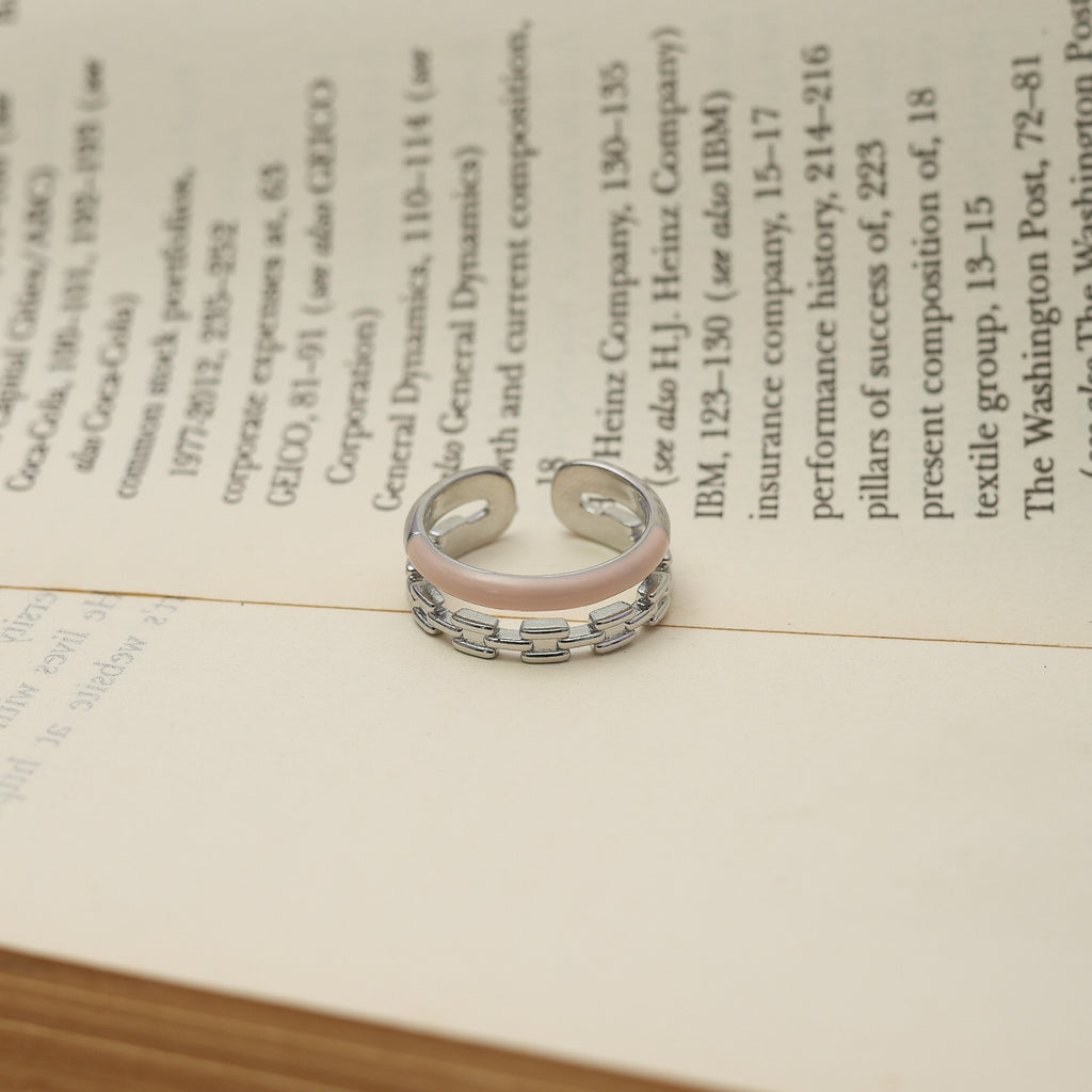 Dual-Band Elegance Ring