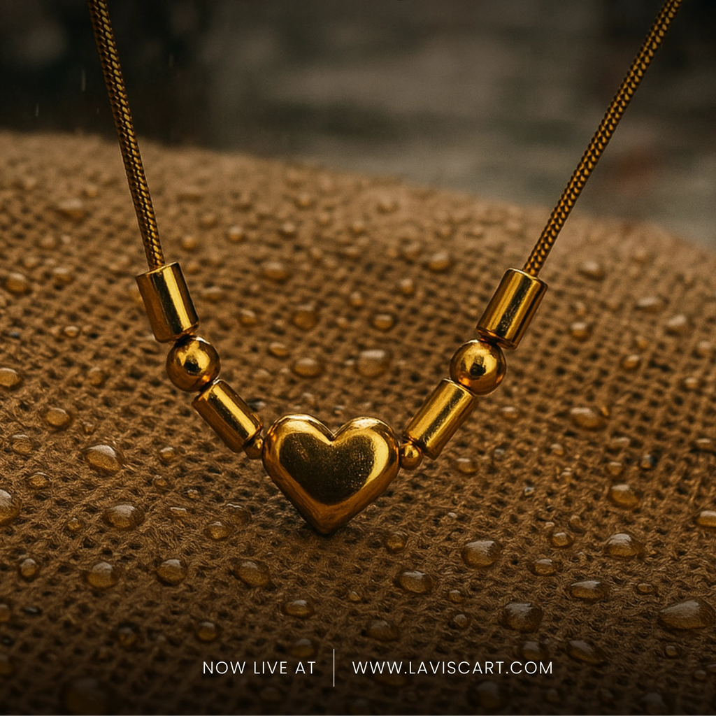 Couple Initial: Morse Code Necklace