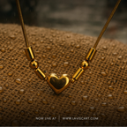 Couple Initial: Morse Code Necklace