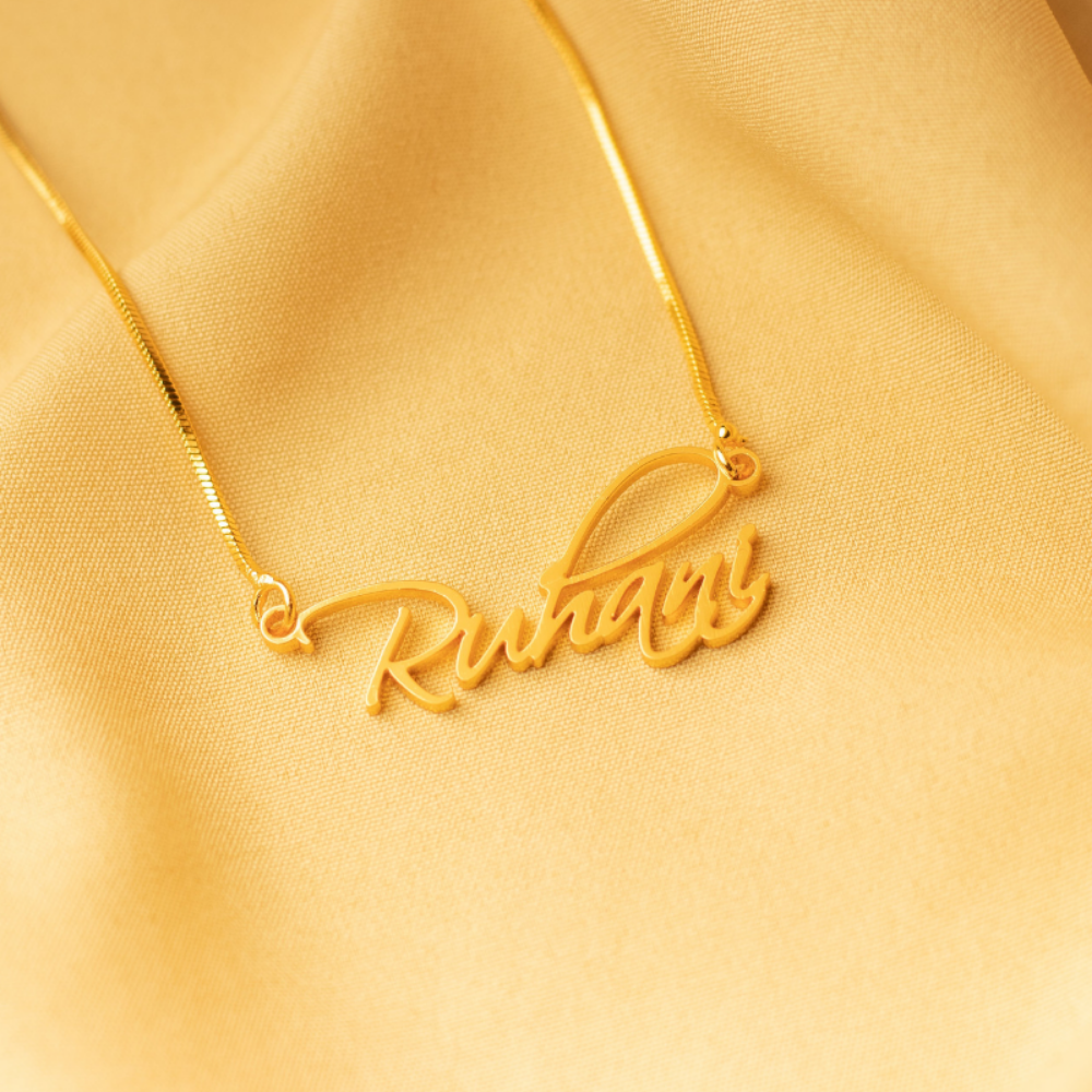 Calligraphy Name Necklace