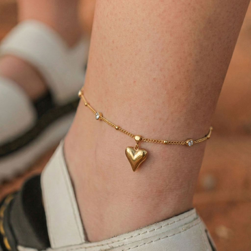 Love Dangle Anklet