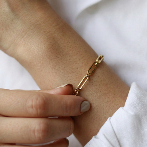 Modern Link Chain Bracelet