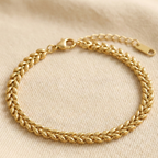 Royal Braid Bracelet - 18k Gold (Demi Fine)