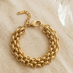 Heritage Luxe Bracelet - 18k Gold (Demi Fine)