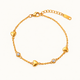 Love Orbit bracelet - 18k Gold (Demi Fine)