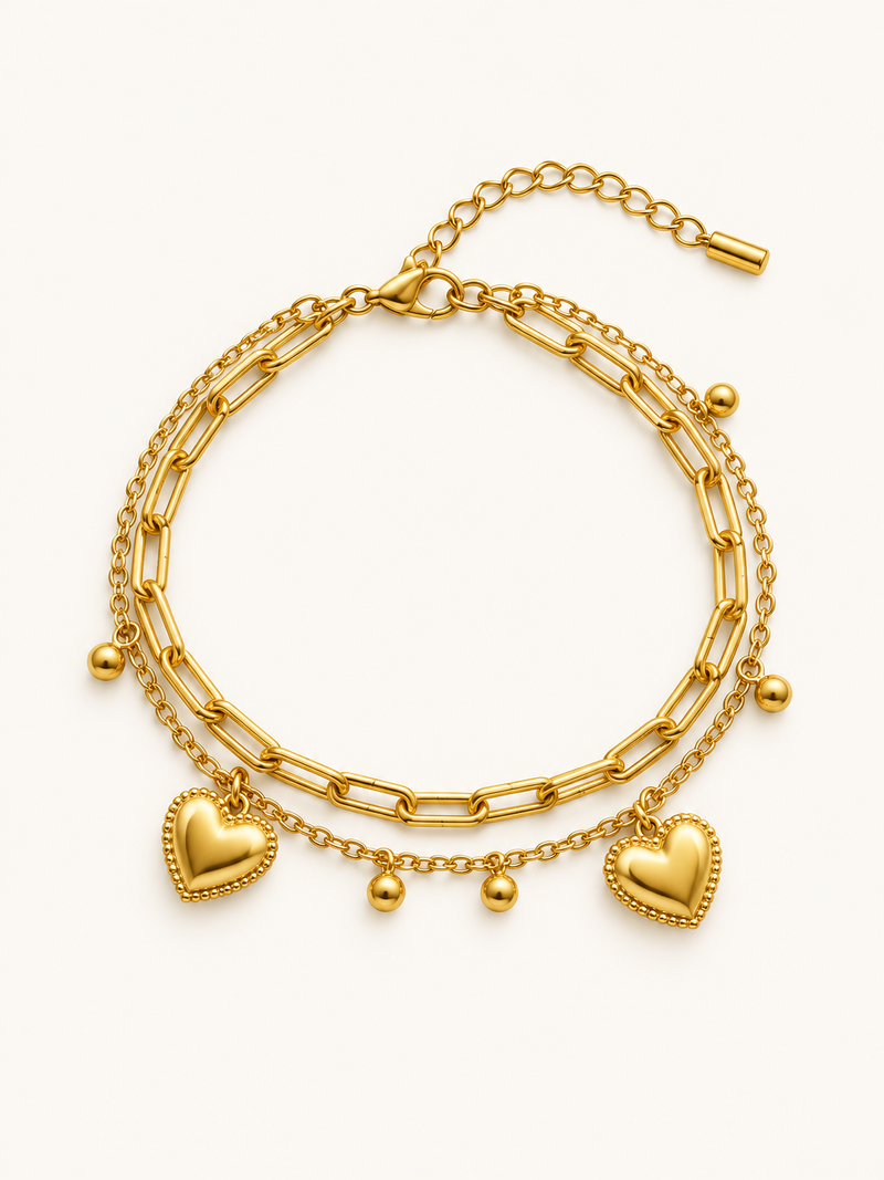 Shraddha fav bracelet - 18 k gold ( demifine )