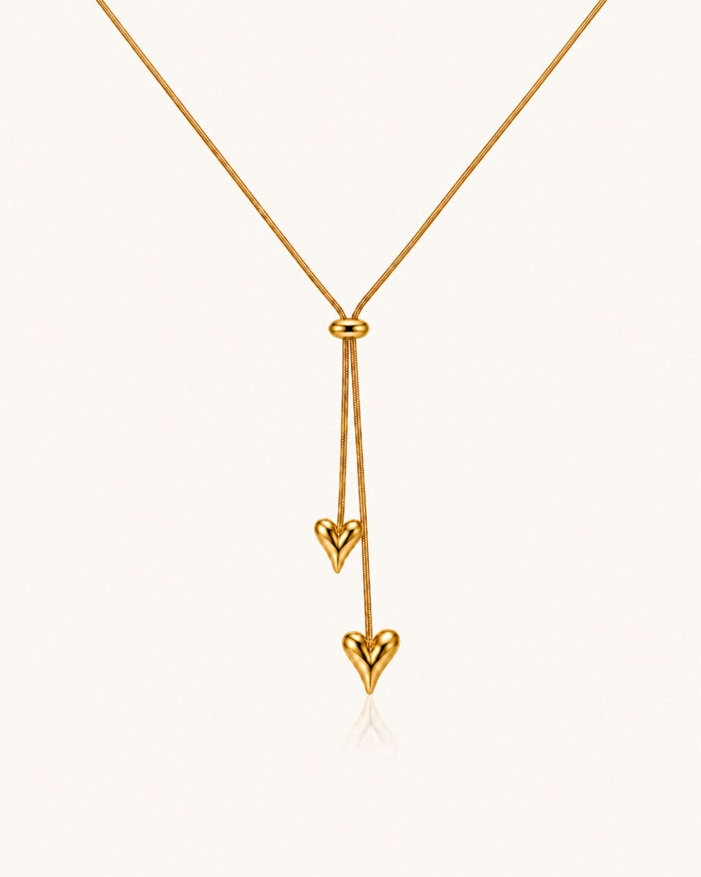 Heart Arrow Necklace - 18k Gold ( Demi Fine )
