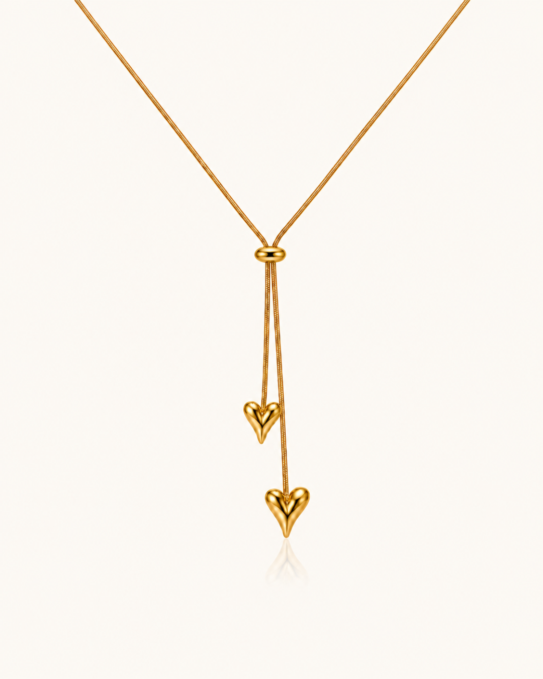Heart Arrow Necklace - 18k Gold ( Demi Fine )