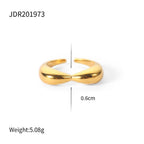 Sculptural Cuff Ring - 18K (Demi Fine)