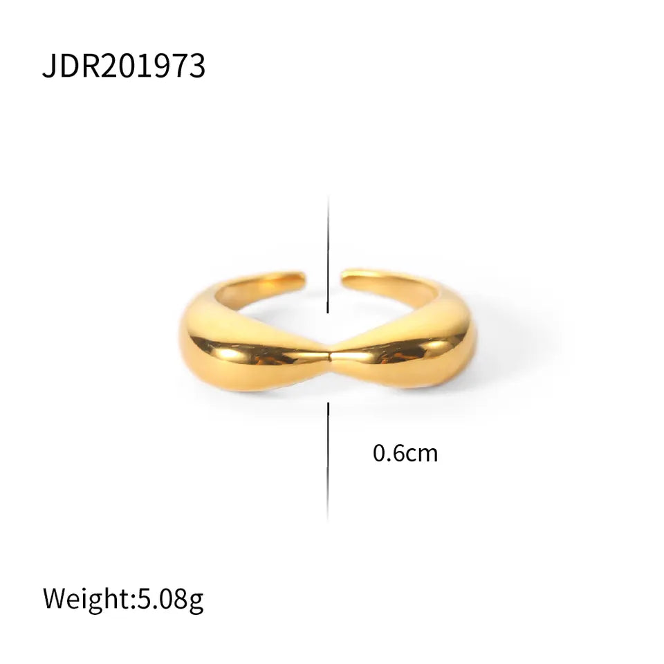 Sculptural Cuff Ring