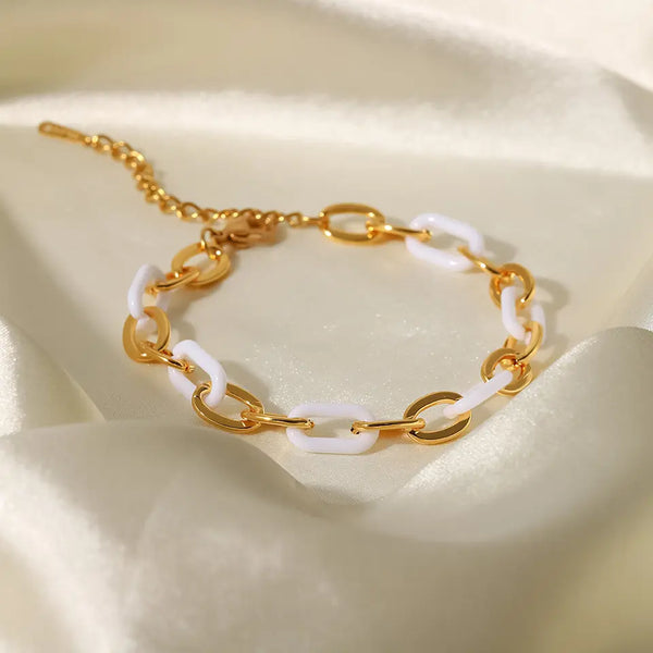 18K Gold Plated Luminous Bead Bracelet