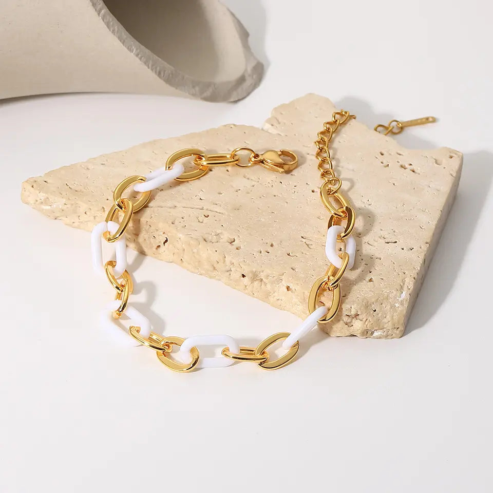 18K Gold Plated Luminous Bead Bracelet