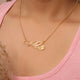 Rose Whisper Name Necklace
