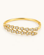 X Link Kada - 18k Gold ( Demi Fine )