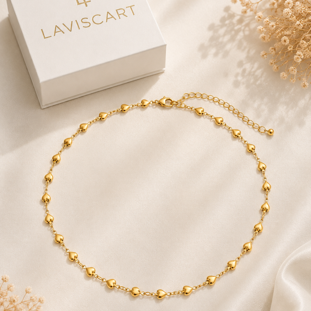 Golden Hearts Waist Chain