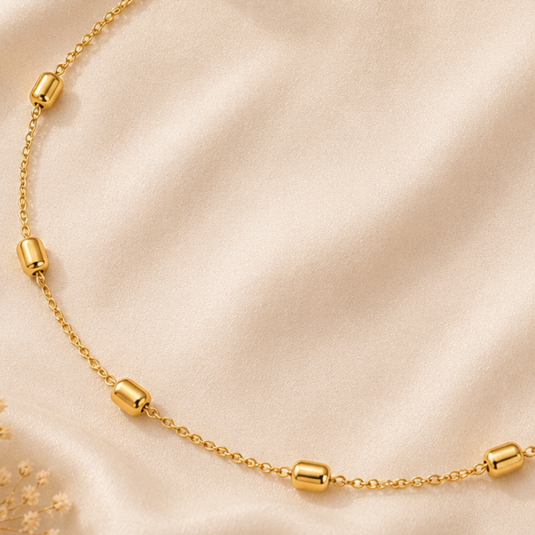 Golden Bead Waist Chain