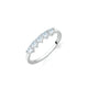 Five-Stone Pear Zircon Ring