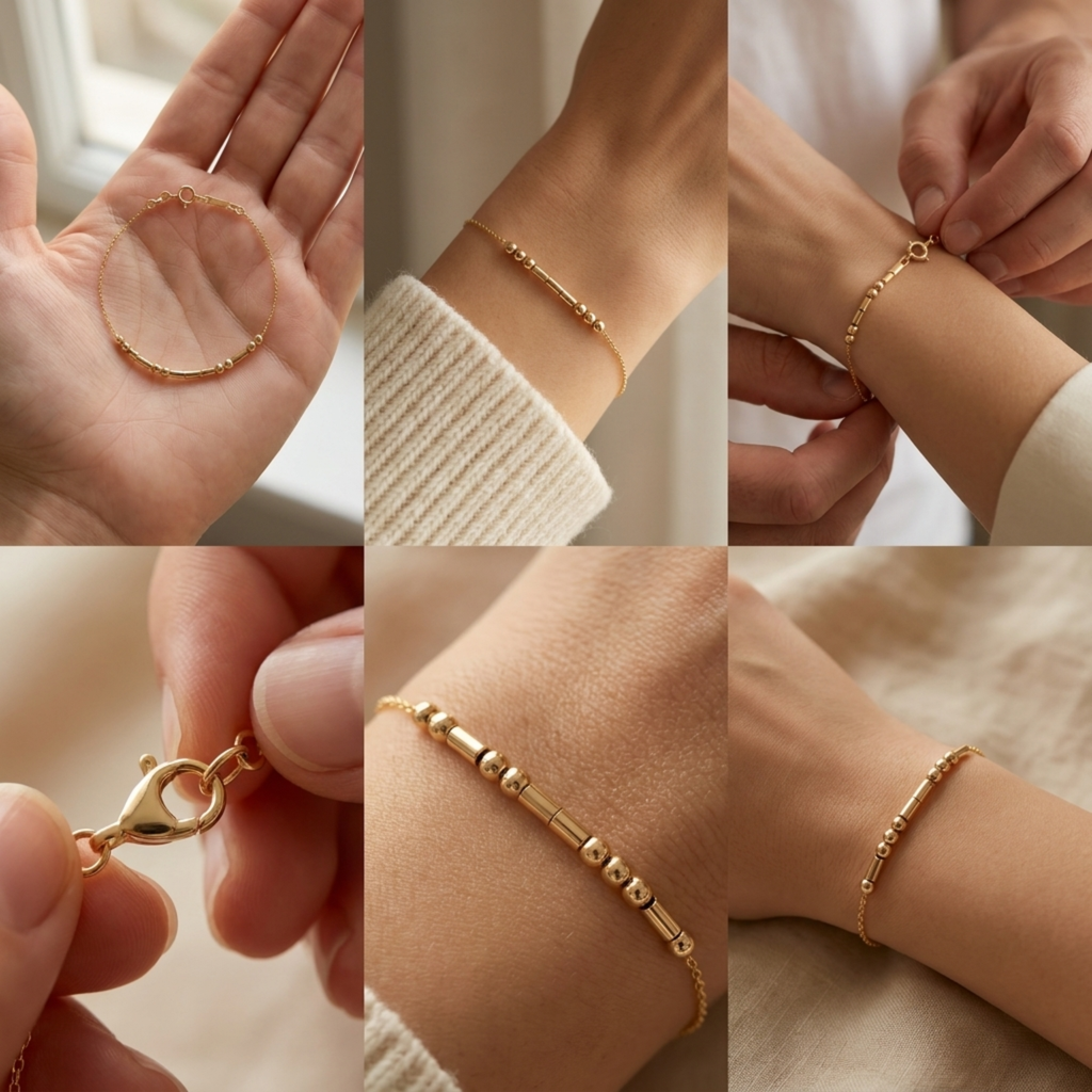 Turn Any Name Into a Secret Morse Code Bracelet