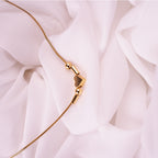 Couple Heart Morse Code Necklace