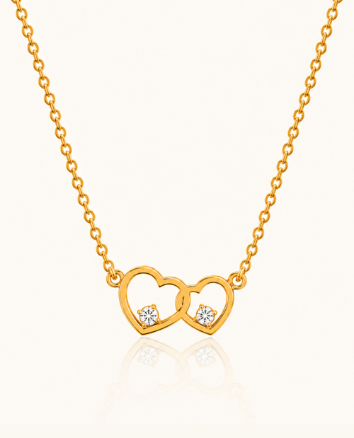 Linked Hearts Necklace