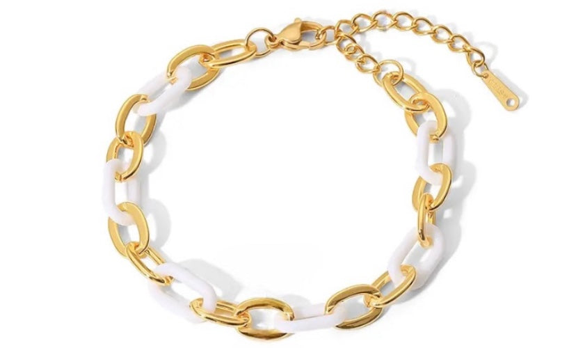 18K Gold Plated Luminous Bead Bracelet