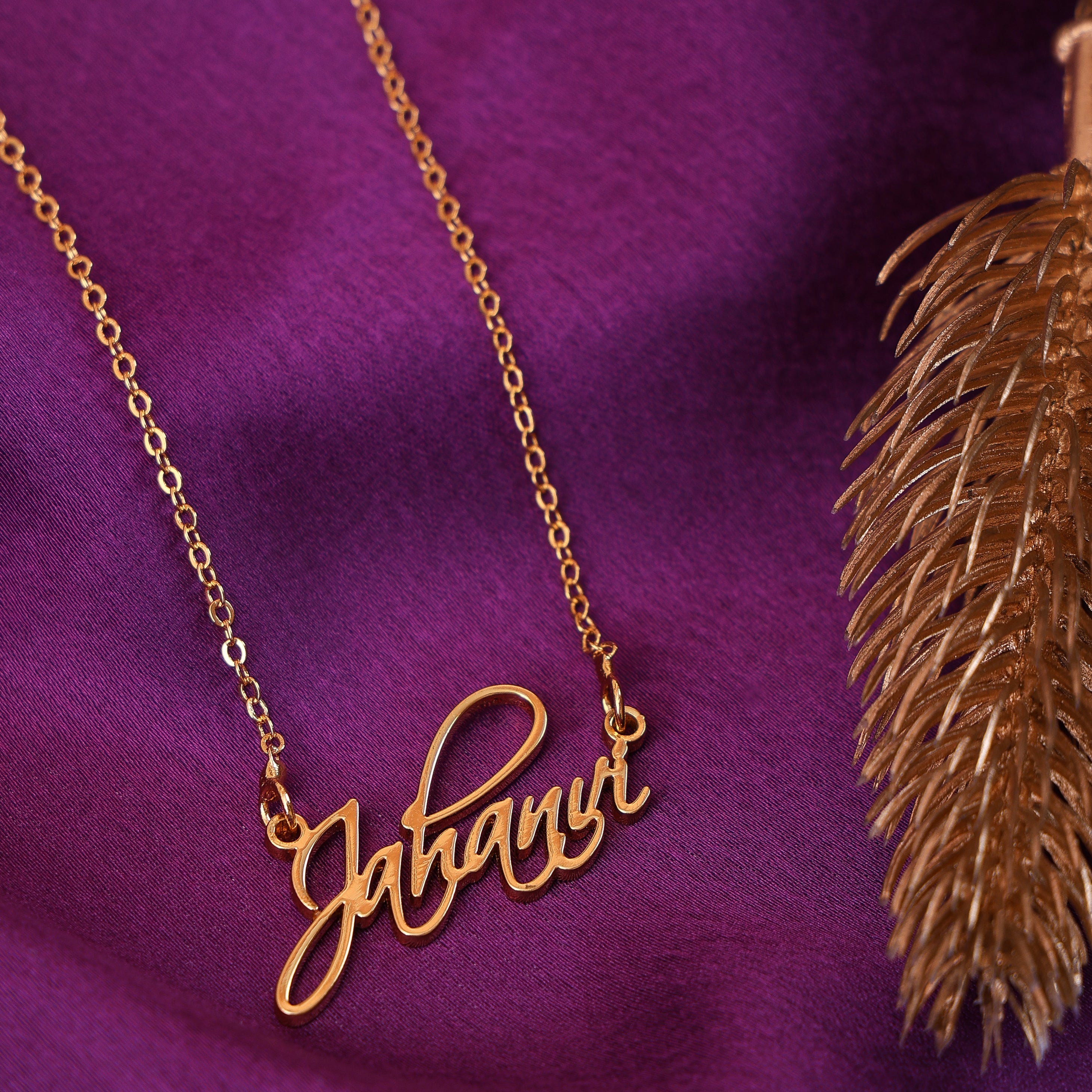 Calligraphy Name Necklace