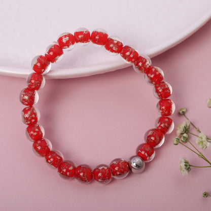 Vermillion Cherry Bracelet