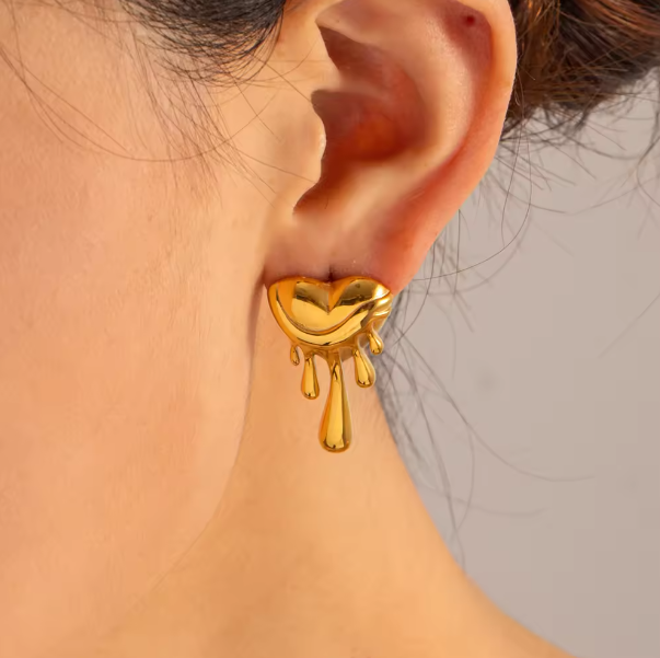 Melted Love Earrings