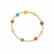 Rainbow Daisy Style Bracelet