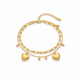 Double Layered Heart Bracelet