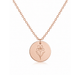 18k Rose Gold Birth Flower Necklace