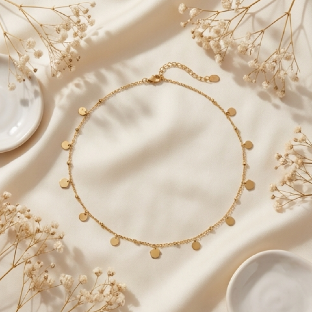 Shimmer Mini Sphere Waist Chain