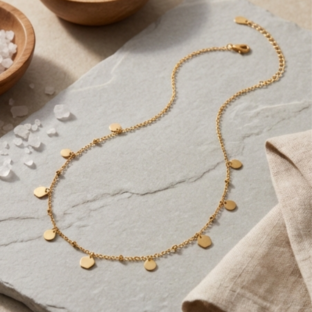 Shimmer Mini Sphere Waist Chain